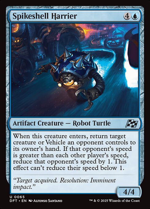 MTG Spikeshell Harrier DFT 065 Regular Nonfoil