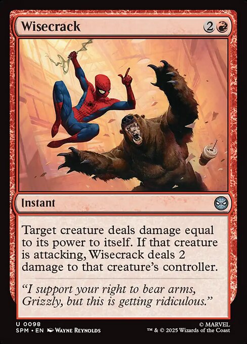 MTG Wisecrack SPM 098 Regular Foil