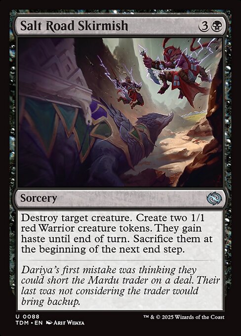 MTG Salt Road Skirmish TDM 088 Regular Foil