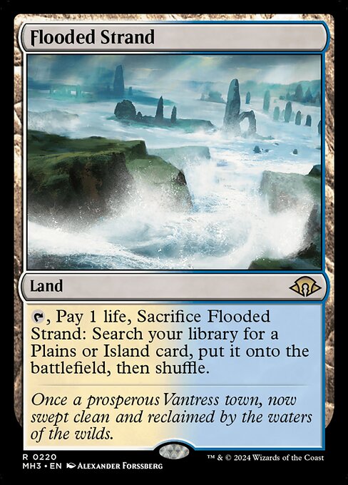 MTG Flooded Strand MH3 220 Regular Foil