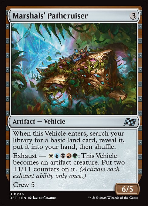 MTG Marshals' Pathcruiser DFT 236 Regular Nonfoil