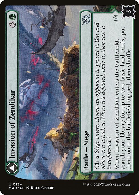 MTG Invasion of Zendikar // Awakened Skyclave MOM 194 Regular Foil