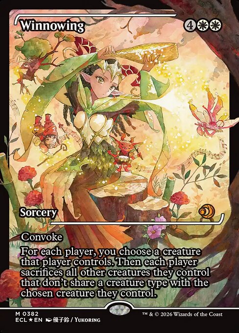 MTG Winnowing ECL 382 Full Art Foil