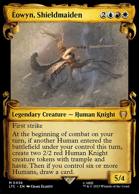 MTG Éowyn, Shieldmaiden LTC 456 Alternate Art Foil