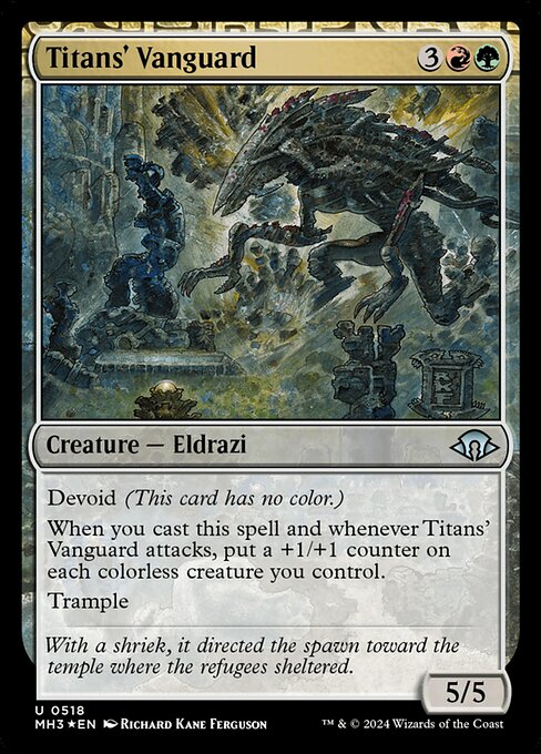 MTG Titans' Vanguard MH3 518 Ripple Foil Ripple Foil