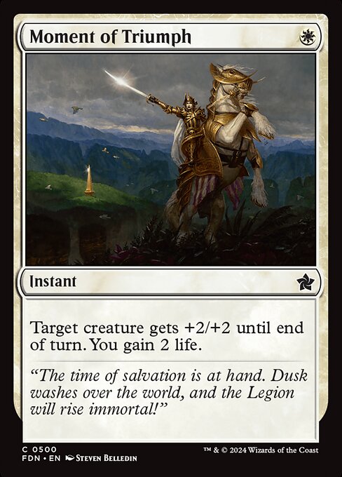 MTG Moment of Triumph FDN 500 Beginner Box Nonfoil