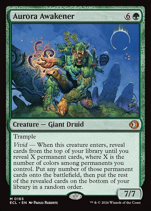 MTG Aurora Awakener ECL 165 Regular Foil