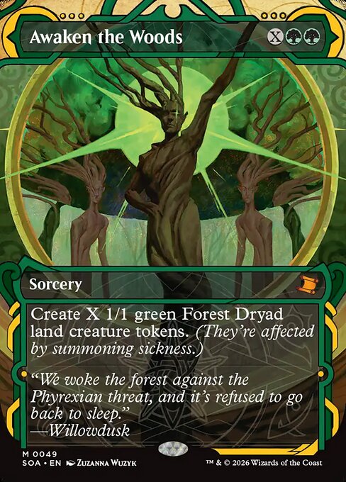 MTG Awaken the Woods SOA 049 Mystical Archive Foil