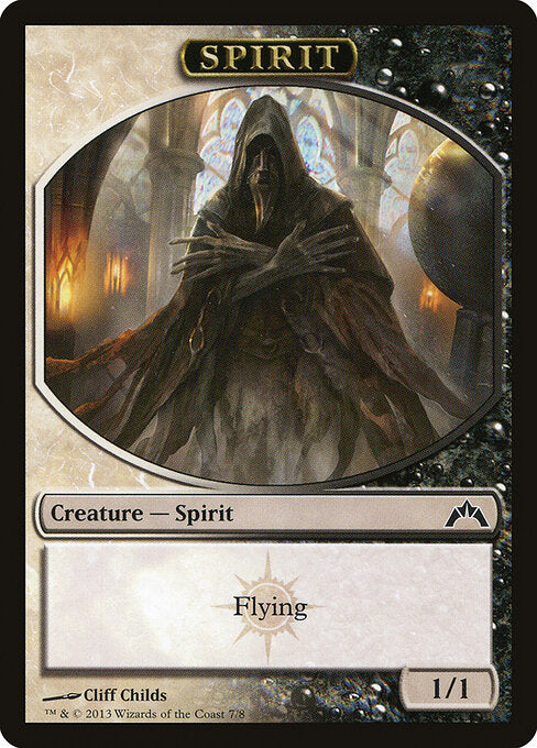 MTG Spirit Token GTC 007 Token Nonfoil