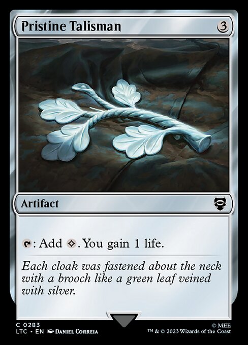 MTG Pristine Talisman LTC 283 Alternate Art Nonfoil
