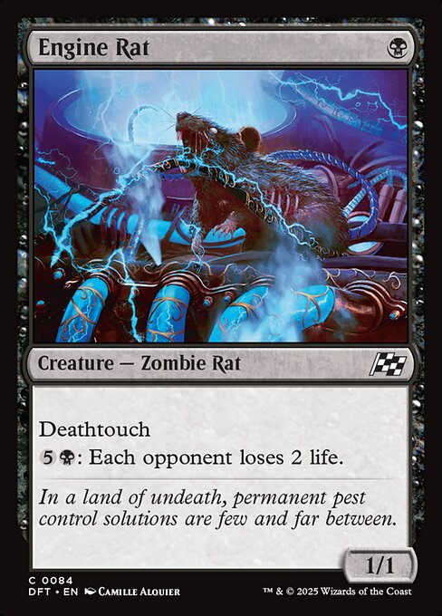 MTG Engine Rat DFT 084 Regular Nonfoil
