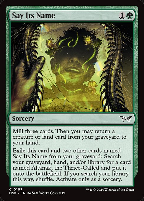 MTG Say Its Name DSK 197 Regular Foil