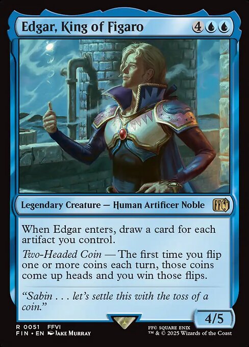 MTG Edgar, King of Figaro FIN 051 Regular Nonfoil