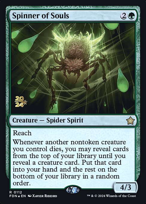 MTG Spinner of Souls PFDN 112s Prerelease Foil