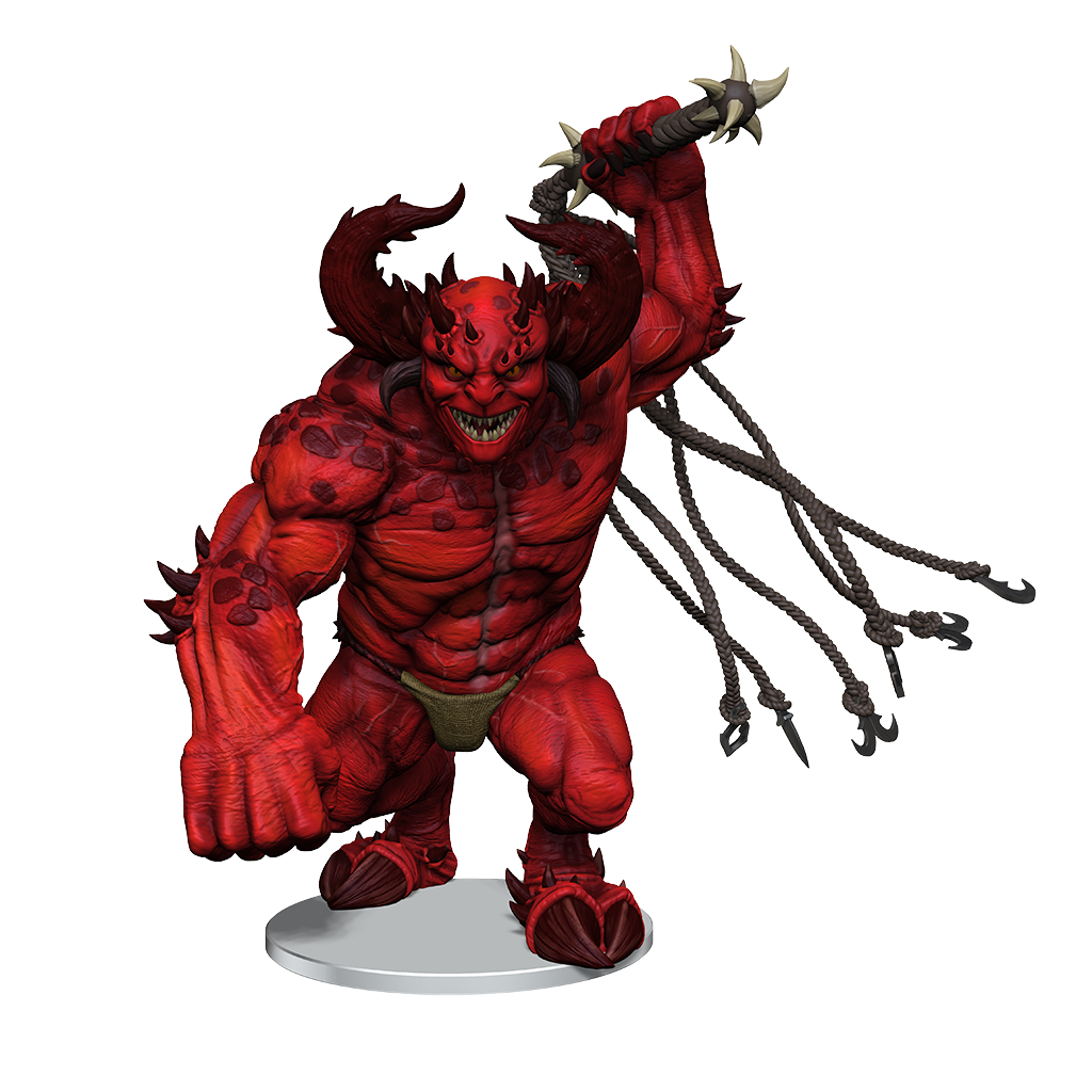 D&D Icons of the Realms Archdevils Hutijin, Moloch, Titivilus