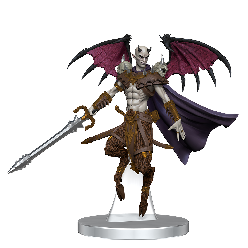 D&D Icons of the Realms Archdevils Hutijin, Moloch, Titivilus