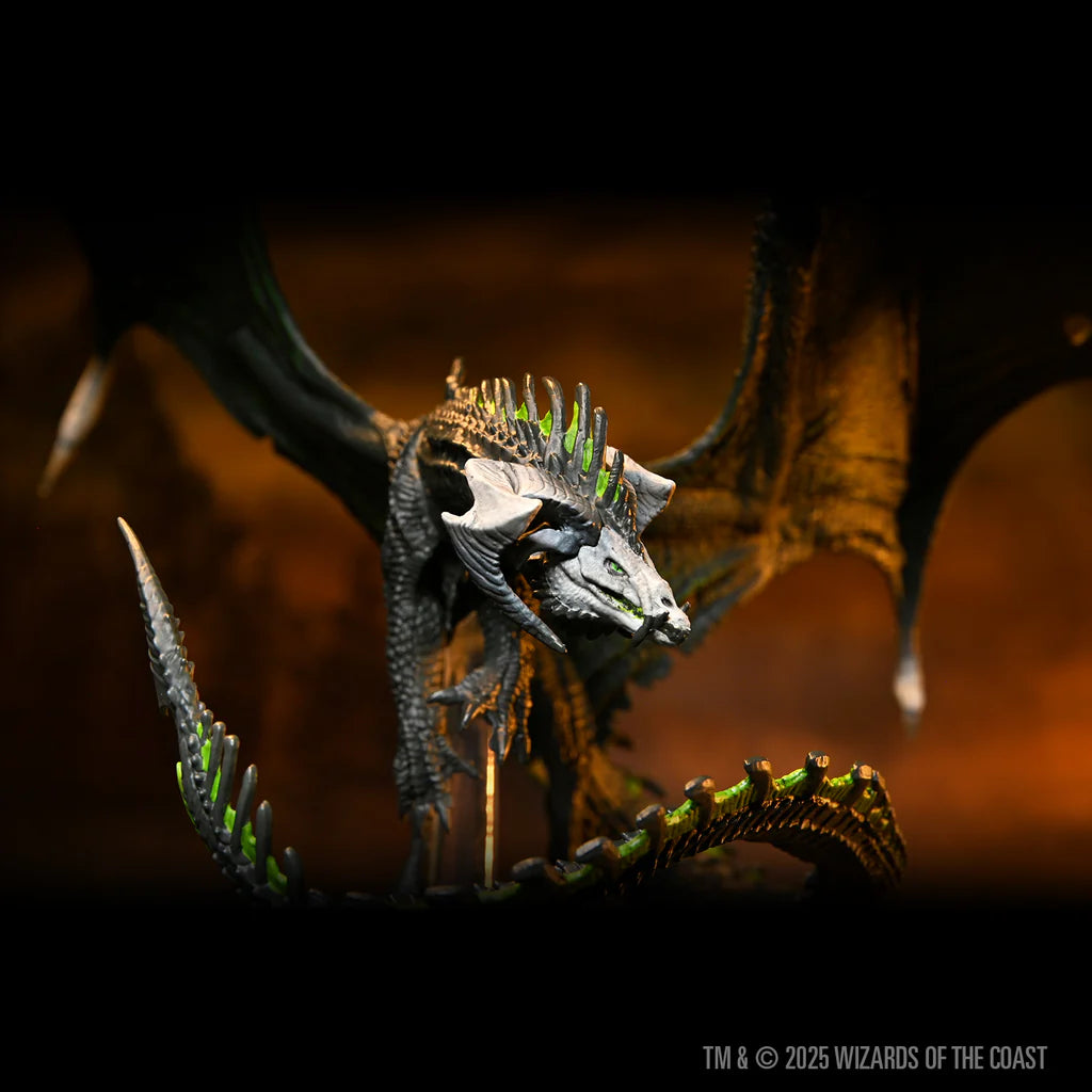 D&D 2024 - Icons of the Realms: Adult Black Dragon Corruptor