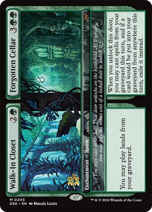 MTG Walk-In Closet // Forgotten Cellar PDSK 205s Prerelease Foil