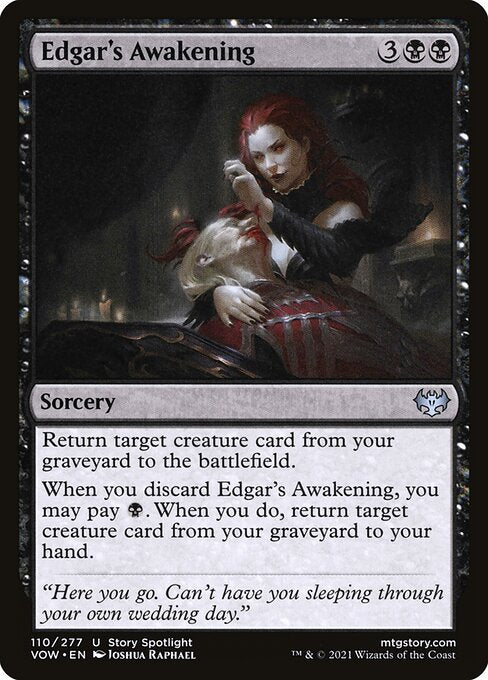 MTG Edgar's Awakening VOW 110 Standard Nonfoil front