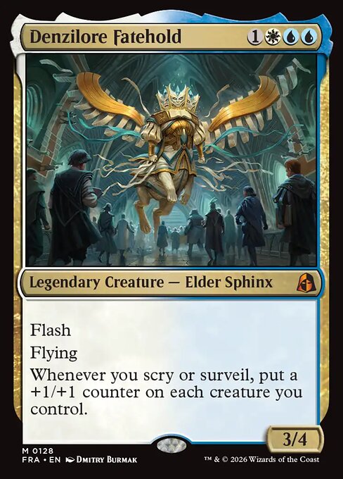 MTG Denzilore Fatehold FRA 128 Standard Nonfoil front