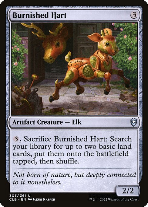 MTG Burnished Hart CLB 303 Regular Foil