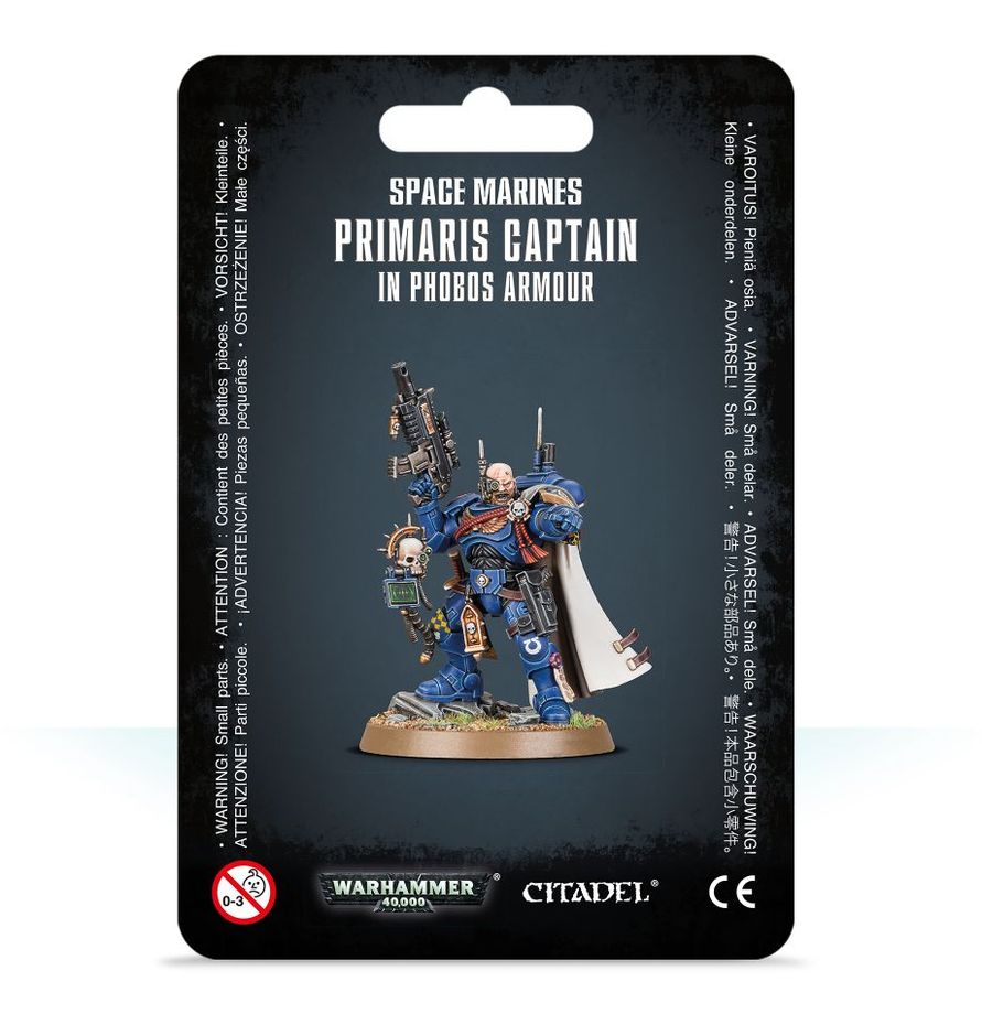 Space Marines Captain in Phobos Armour 2020