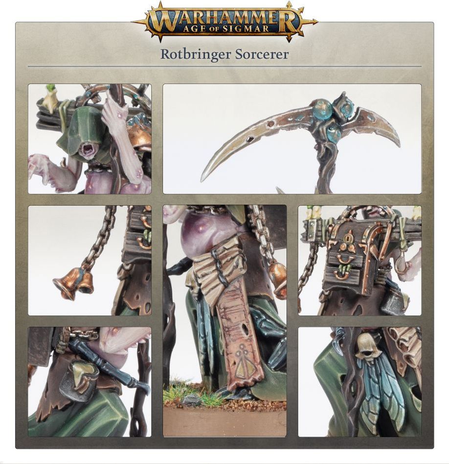 Maggotkin of Nurgle: Rotbringer Sorcerer