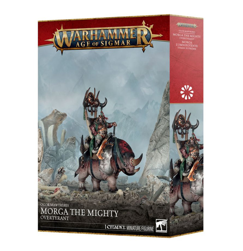 Ogor Mawtribes - Morga the Mighty / Tyrant on Glutthorn