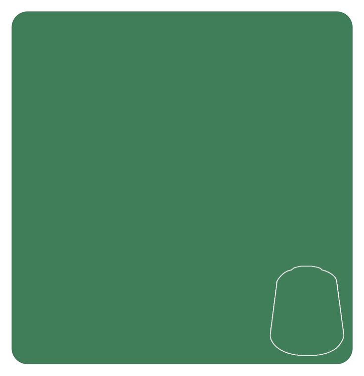 Warhammer Colour Layer: Warboss Green Sample Colour