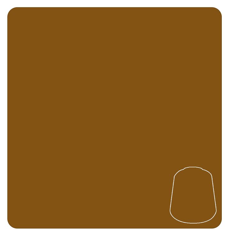 Warhammer Colour Layer: Balor Brown Sample Colour