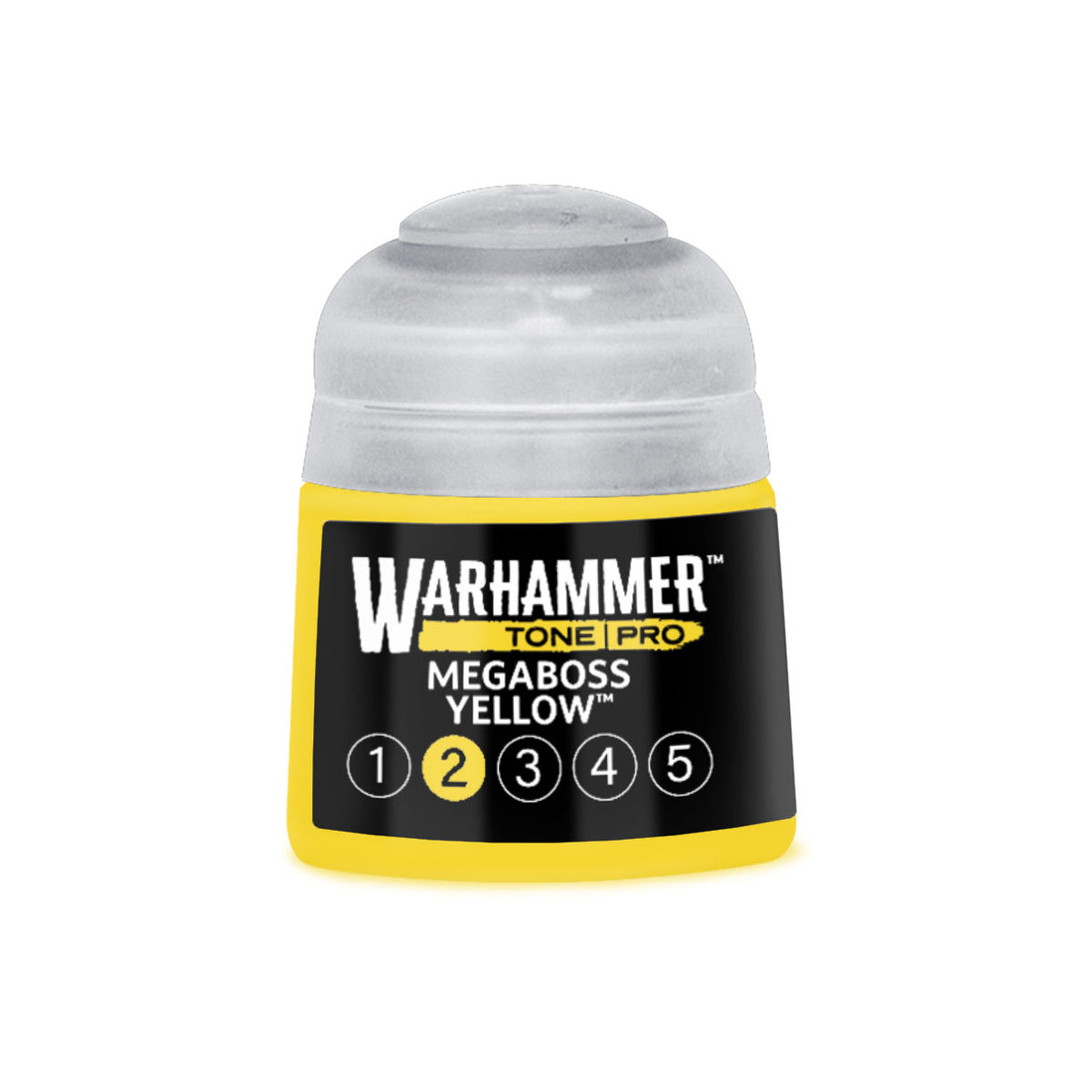 Warhammer Tone Pro Megaboss Yellow 2 12 ml Warhammer Tone Pro paint pot