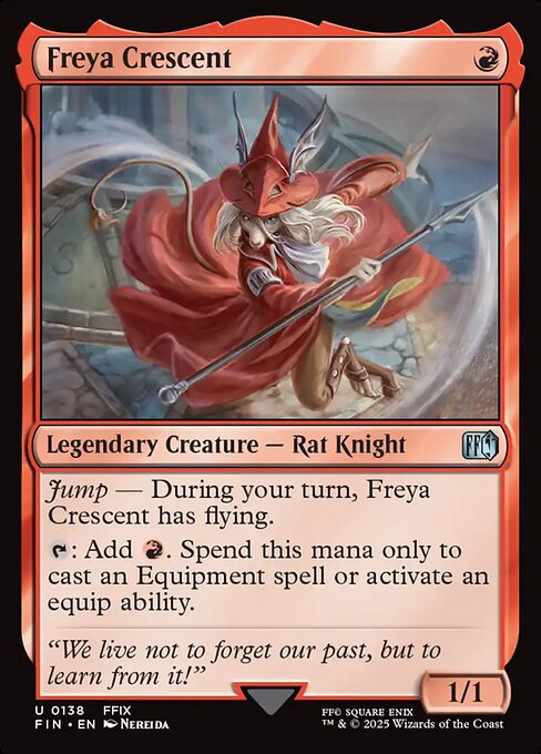 MTG Freya Crescent FIN 138 Regular Foil
