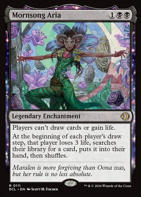 MTG Mornsong Aria ECL 111 Regular Nonfoil