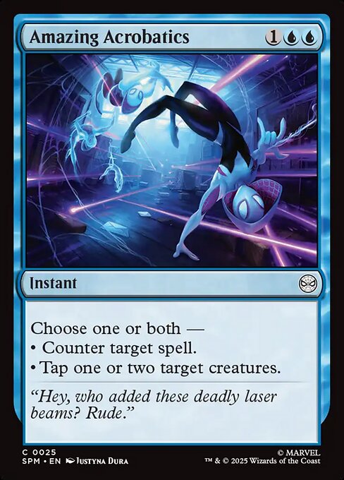 MTG Amazing Acrobatics SPM 025 Regular Nonfoil