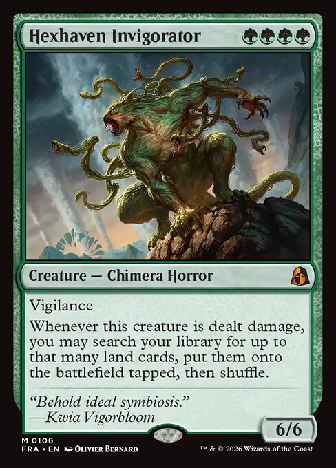 MTG Hexhaven Invigorator FRA 106 Standard Nonfoil front