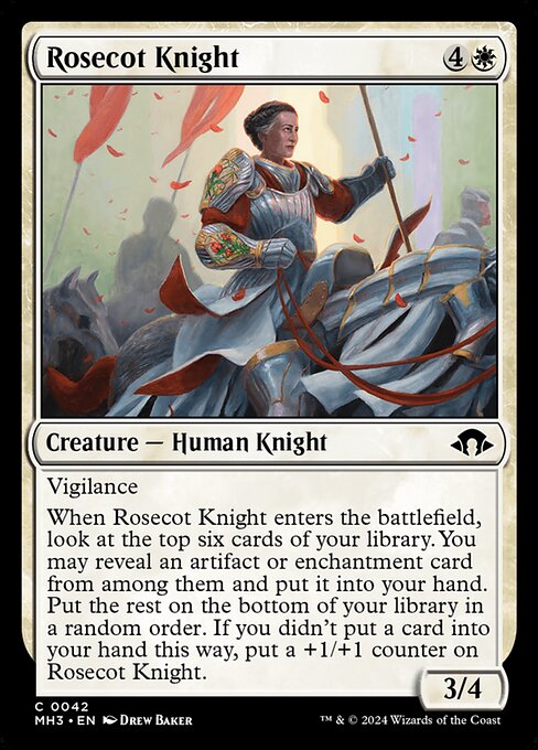 MTG Rosecot Knight MH3 042 Regular Nonfoil