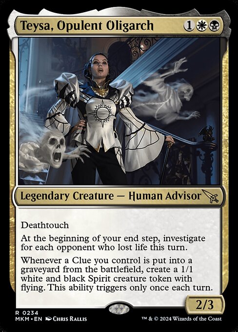MTG Teysa, Opulent Oligarch MKM 234 Regular Nonfoil