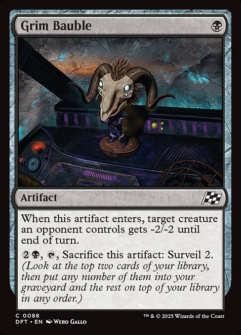 MTG Grim Bauble DFT 088 Regular Nonfoil