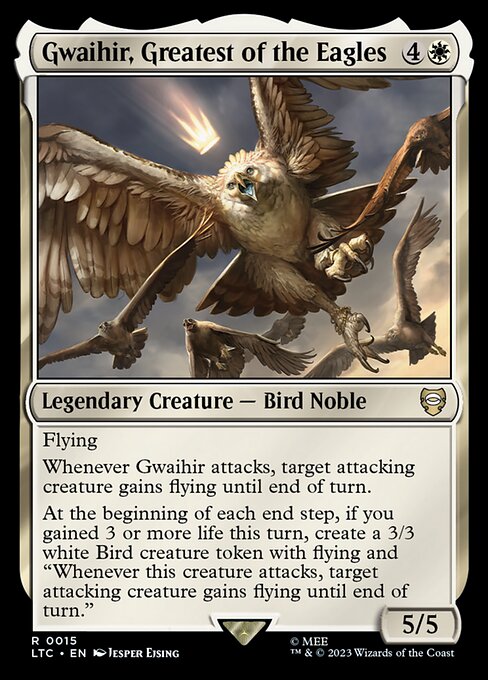 MTG Gwaihir, Greatest of the Eagles LTC 015 Regular Nonfoil
