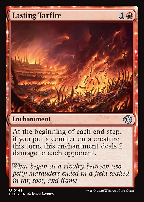 MTG Lasting Tarfire ECL 149 Regular Foil
