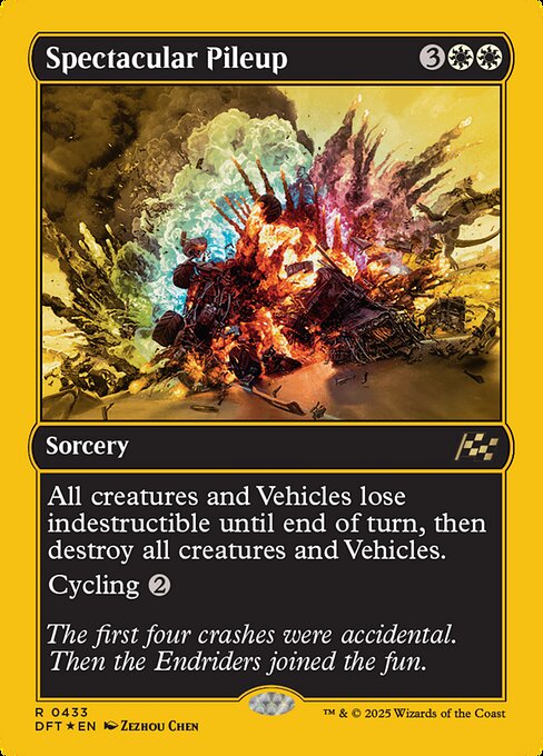 MTG Spectacular Pileup DFT 433 Regular First-Place Foil