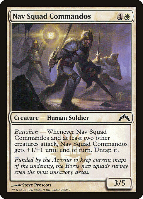 MTG Nav Squad Commandos GTC 022 Regular Foil