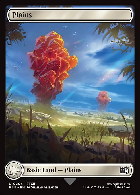 MTG Plains FIN 294 Regular Nonfoil
