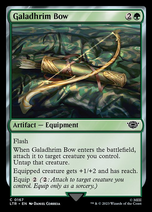 MTG Galadhrim Bow LTR 167 Regular Nonfoil