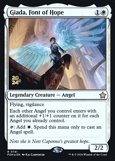 MTG Giada, Font of Hope PFDN 141s Prerelease Foil