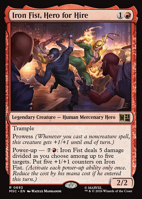 MTG Iron Fist, Hero for Hire MSC 692 Regular Nonfoil