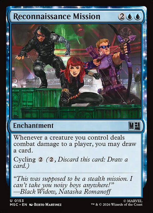 MTG Reconnaissance Mission MSC 153 Regular Nonfoil