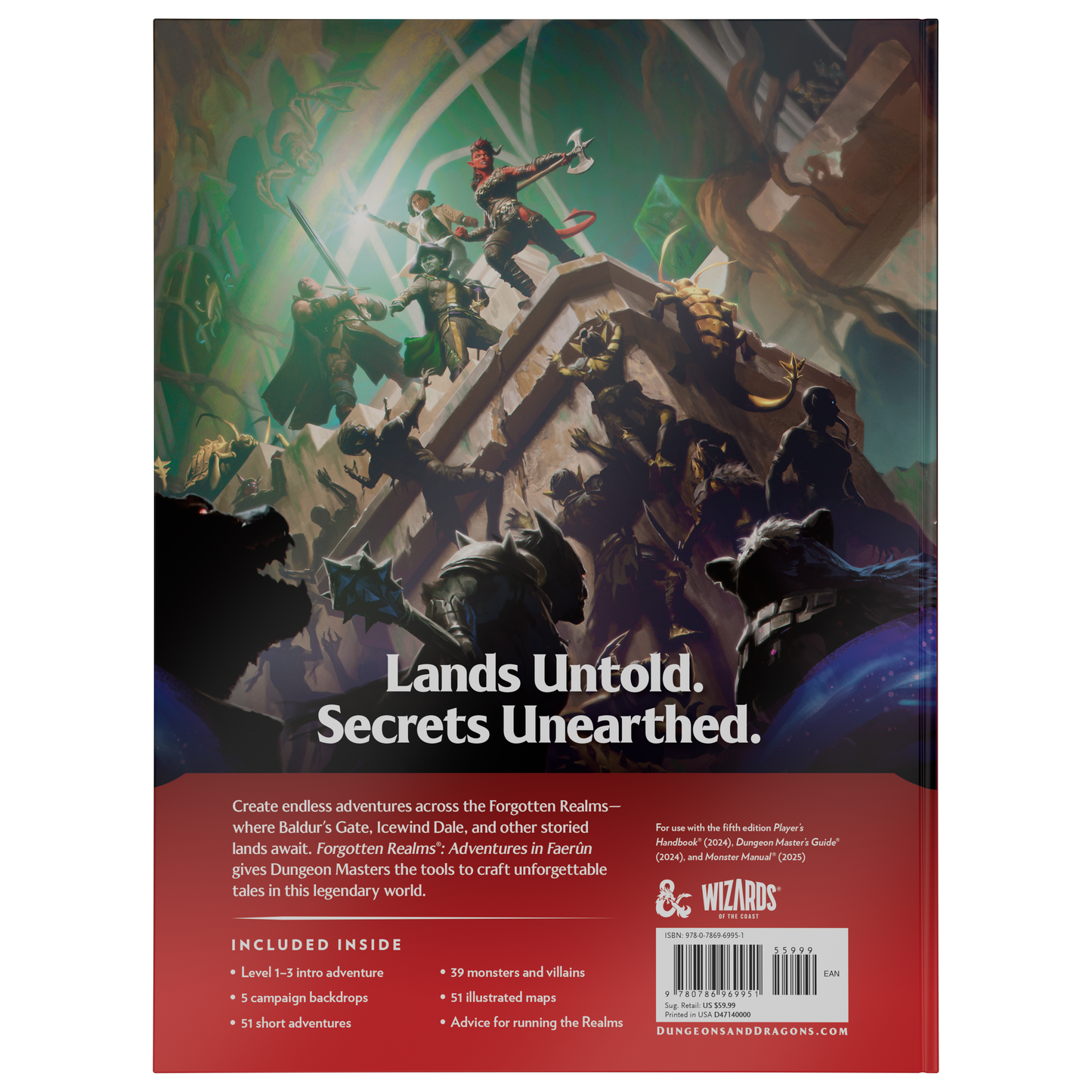 D&D Forgotten Realms: Adventures in Faerun (preorder)