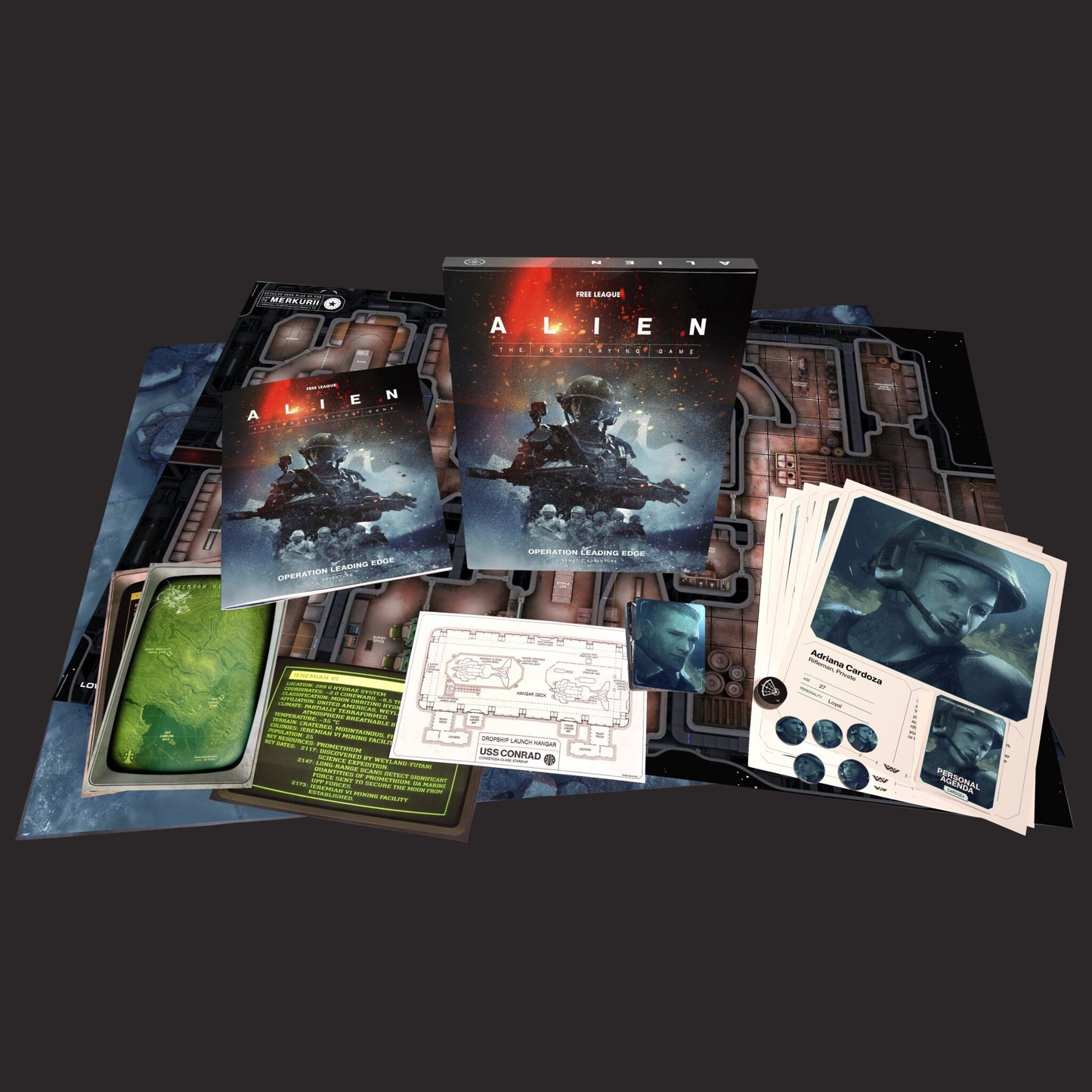 ALIEN RPG Operation Leading Edge cinematic adventure
