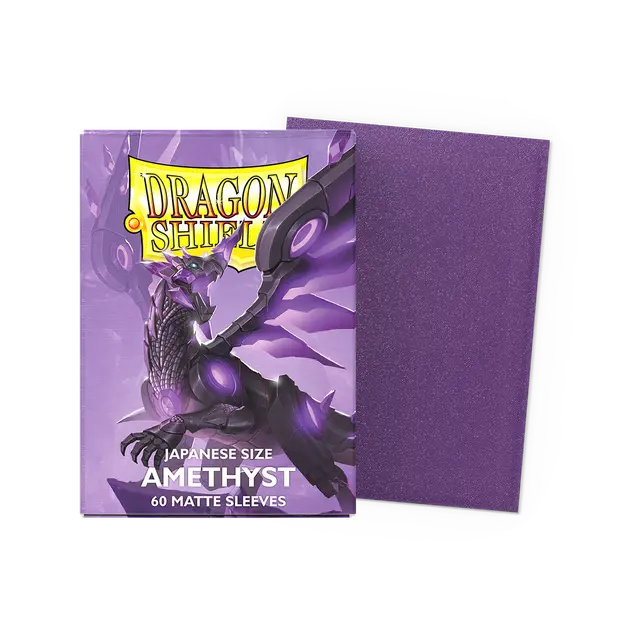 Dragon Shield: Sleeves – Japanese Size Sleeves – Matte Amethyst 60